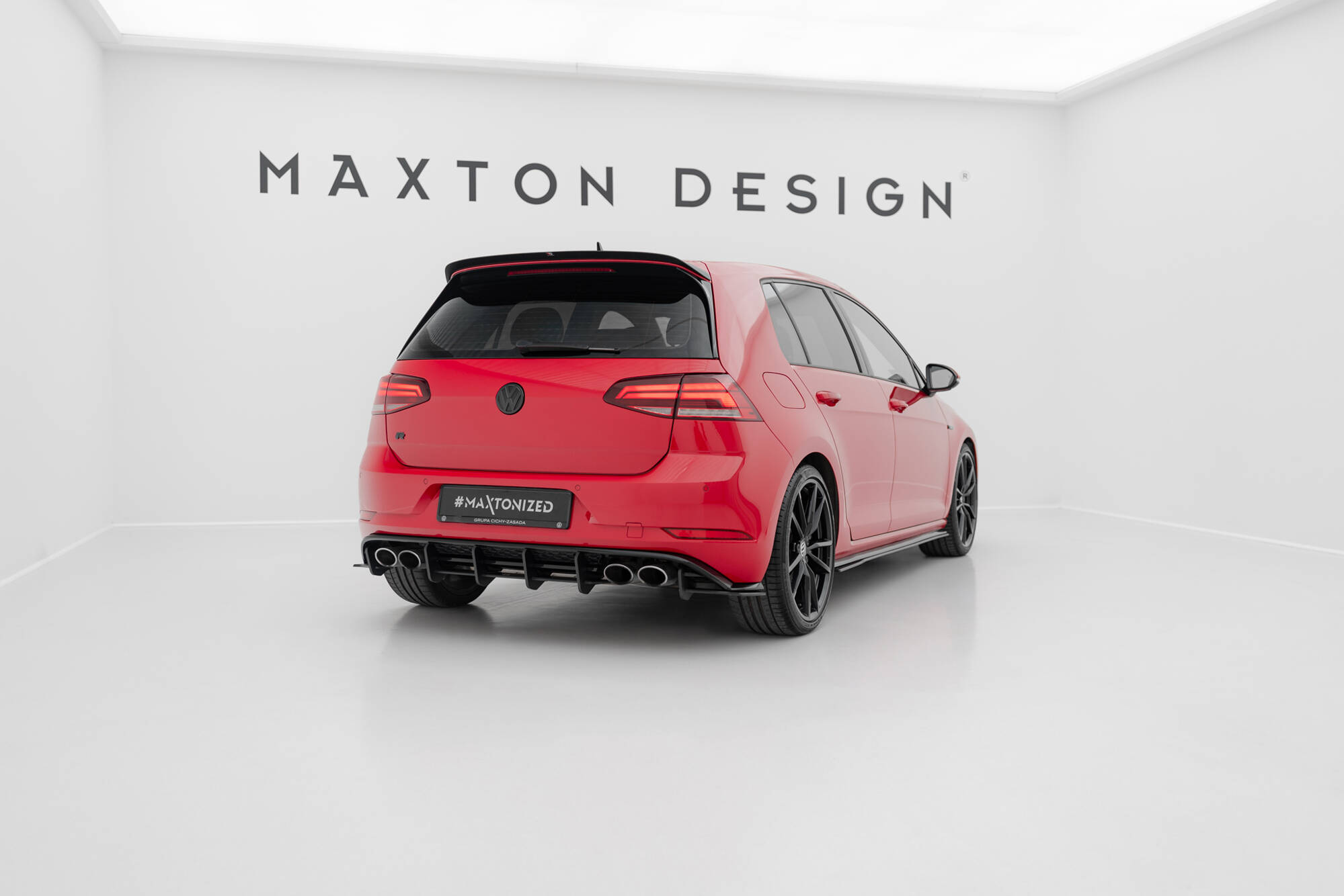 Street Pro Heck Ansatz Flaps passend für VW Golf R Mk7 FL