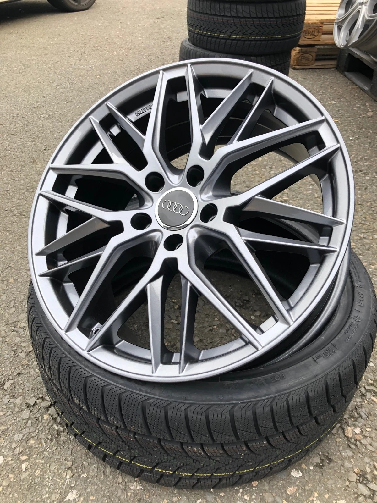 4 x 20 Zoll Alu DM08 Felgen für VW Tayron Tiguan R R-Line Allspace Hybrid T-ROC