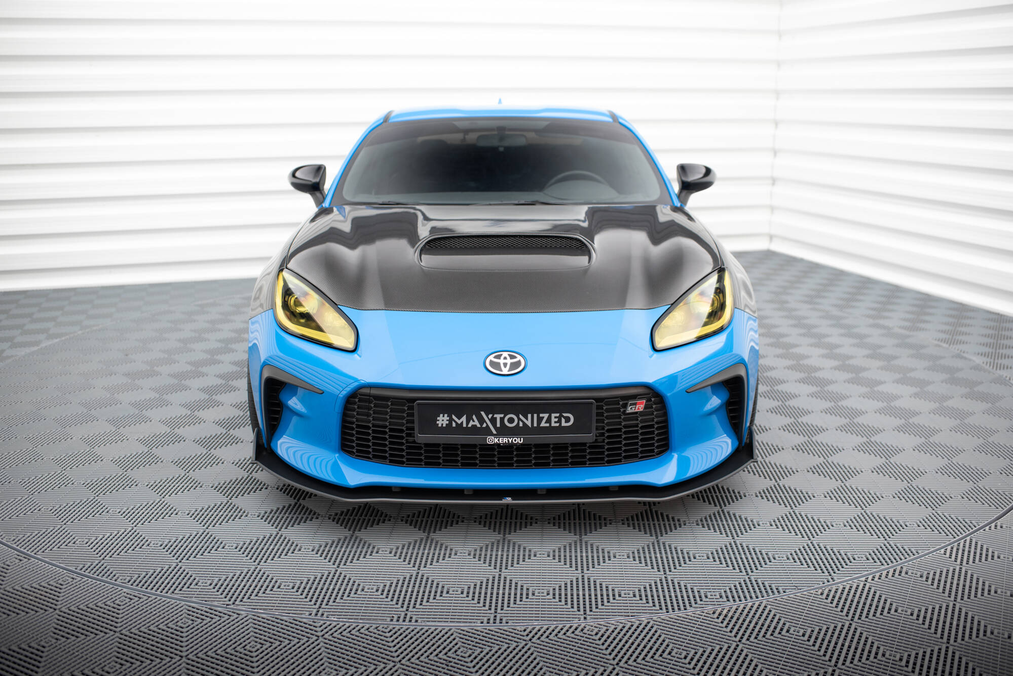 Street Pro Spoilerlippe Front Ansatz V.2 passend für Toyota GR86 Mk1