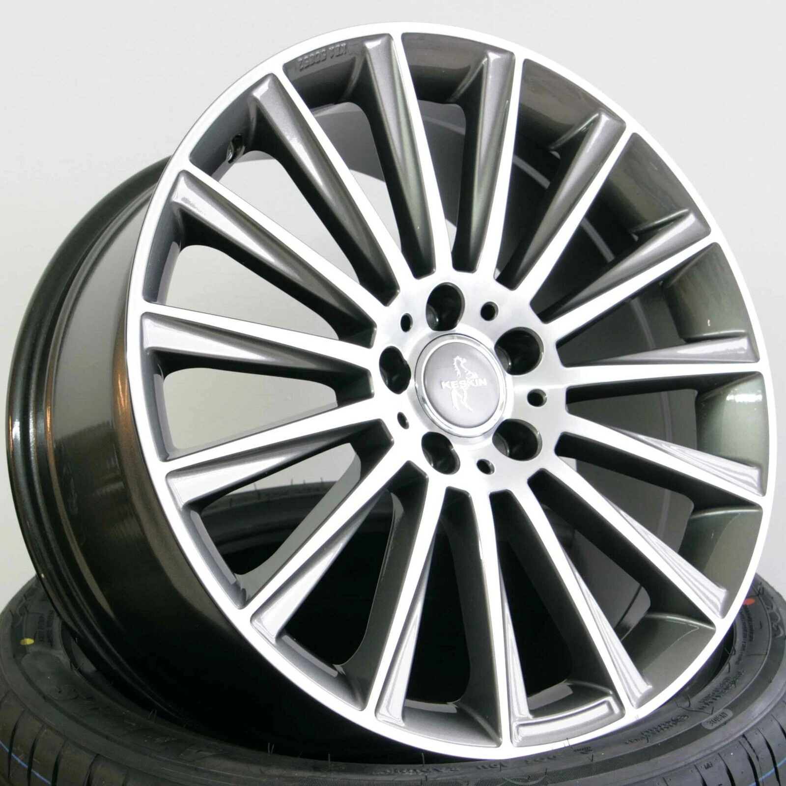 19 Zoll KT18 Felgen für Mercedes C Klasse W204 W205 C205 A205 Coupe W207 AMG