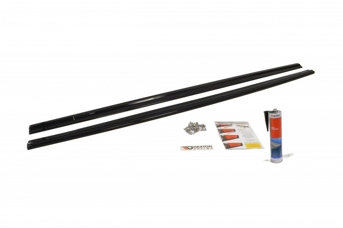 Street+ Seitenschweller Leisten passend für Ford Focus ST Mk2 FL Carbon Look
