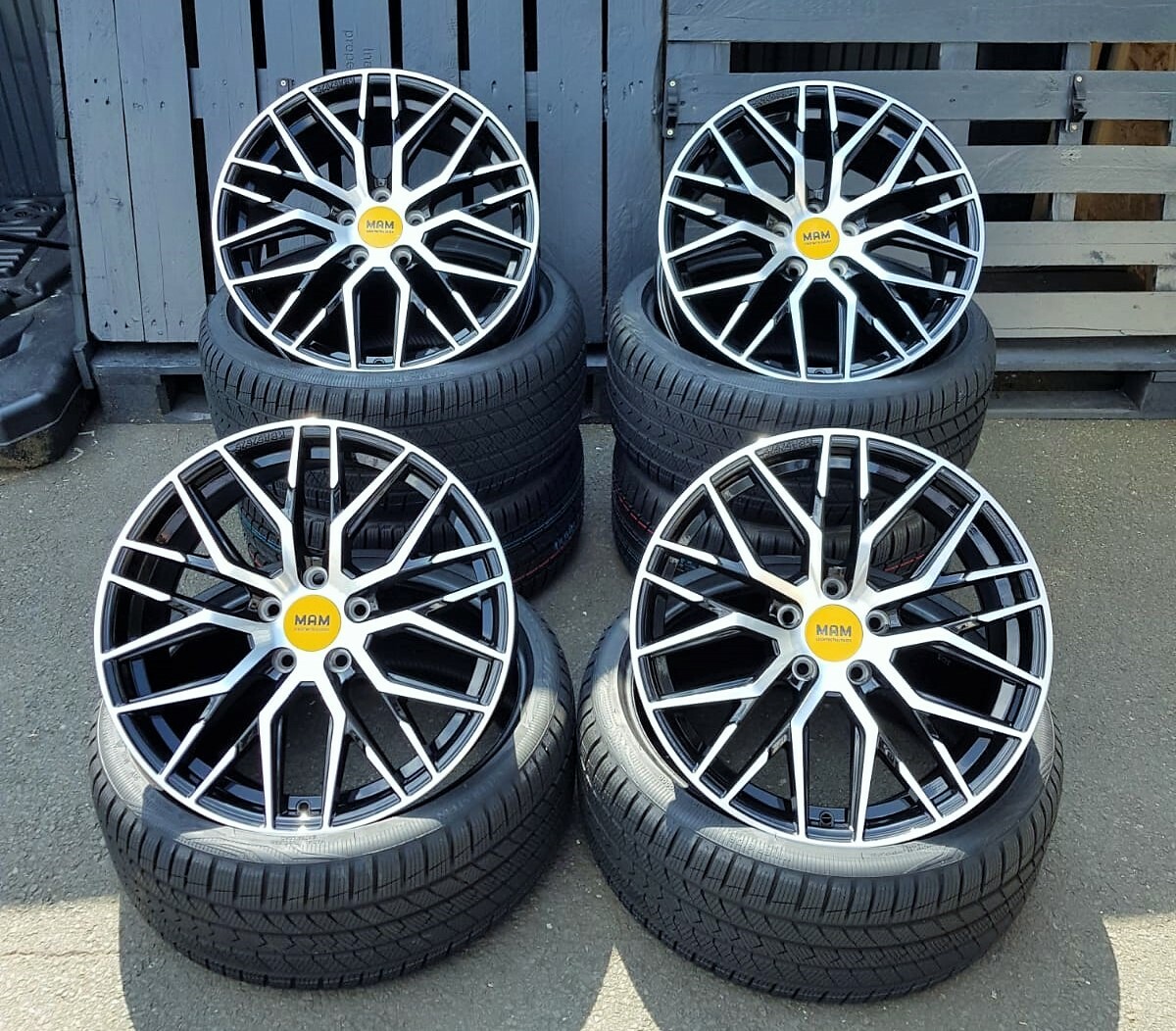 19 zoll RS4 Felgen für Volvo C30 C70 S40 V50 S60 S80 V90 V40 XC40 XC60 XC70
