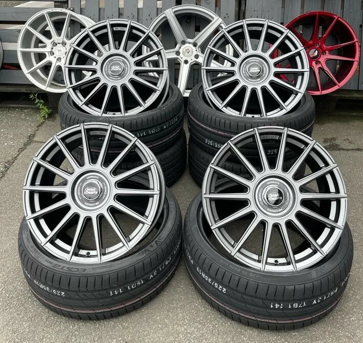 18 Zoll MM04 Felgen für Mercedes C Klasse W205 W204 C63 AMG A205 C205 T-Modell
