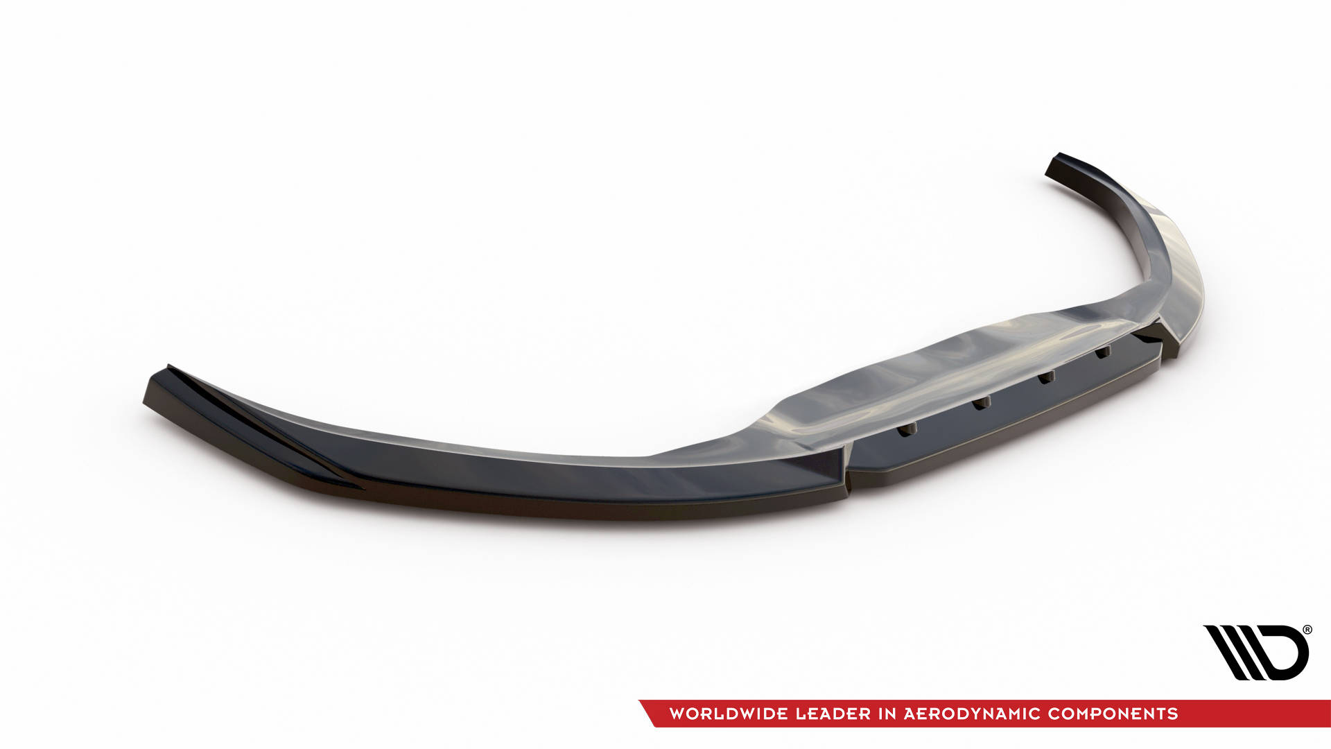 Street+ Spoilerlippe Front Ansatz V.2 passend für Toyota Yaris Mk4 schwarz Hochglanz