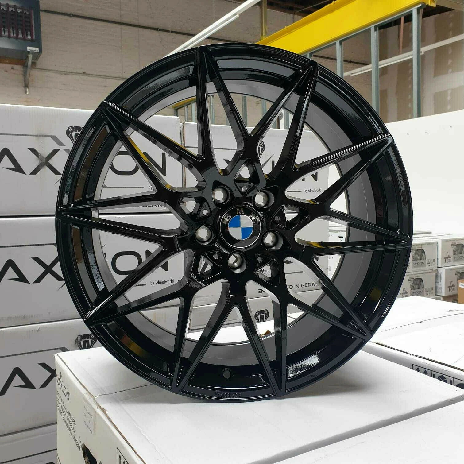19 Zoll Axxion AX9 Competition Felgen 5x120 für BMW M Performance Paket F10 F11