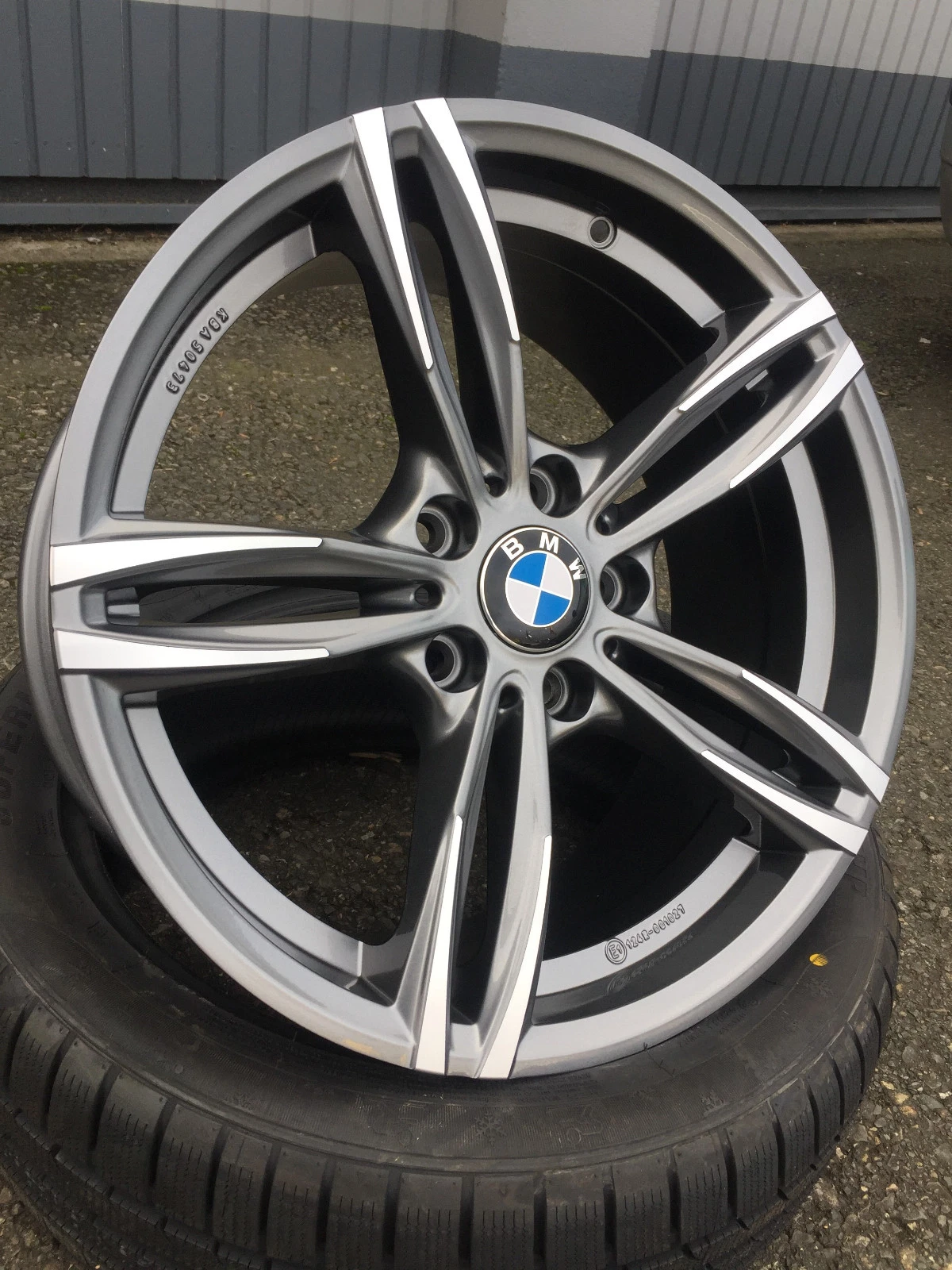 18 Zoll Avus AC-MB3 et34 5x120 grau für BMW M Performance Paket F10 F11 F30 F31