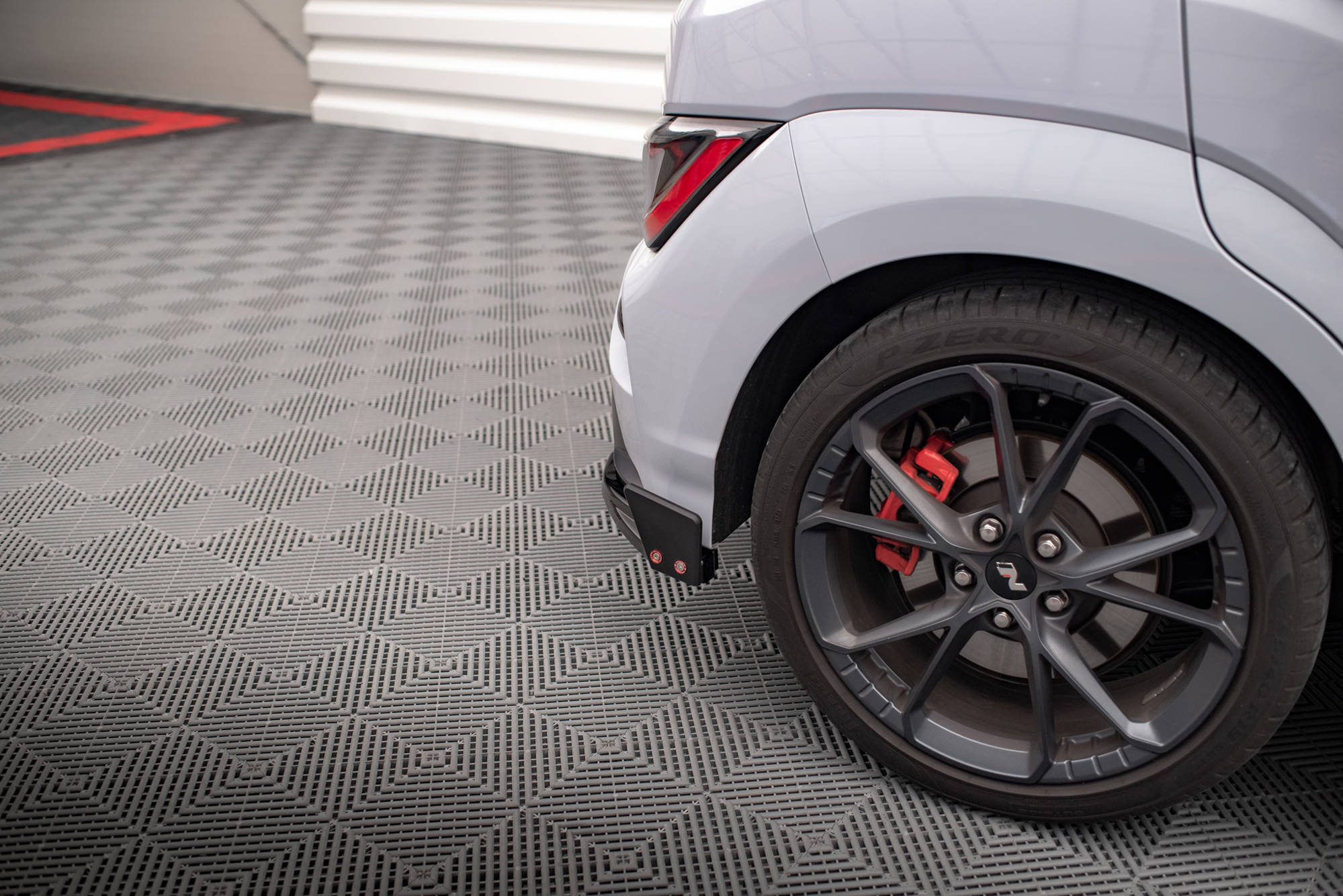 Street+ Heck Ansatz Flaps V.1 passend für Hyundai Kona N Mk1