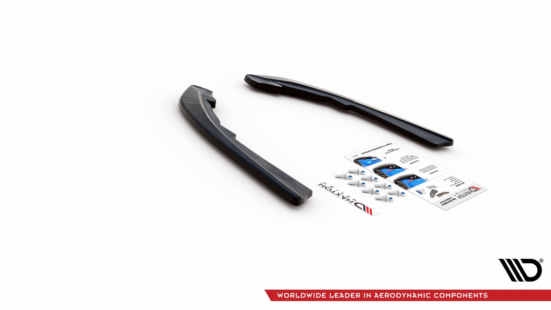 Street+ Heck Ansatz Flaps passend für BMW 3er G20 / G21 schwarz Hochglanz