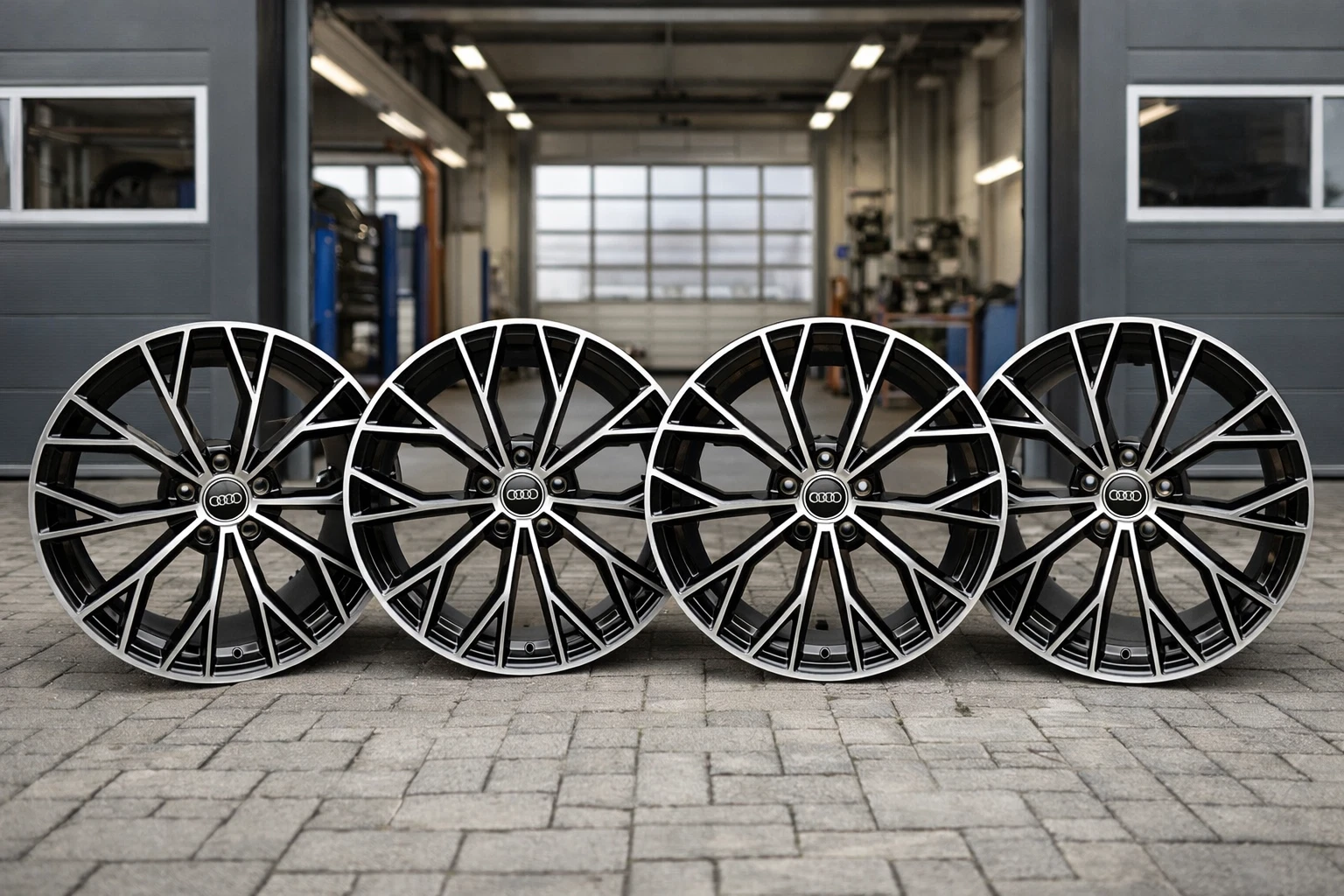18 Zoll UA23 Felgen für Audi Q5 A6 A4 S4 A5 S5 A8 S-Line Mercedes A35 AMG W177