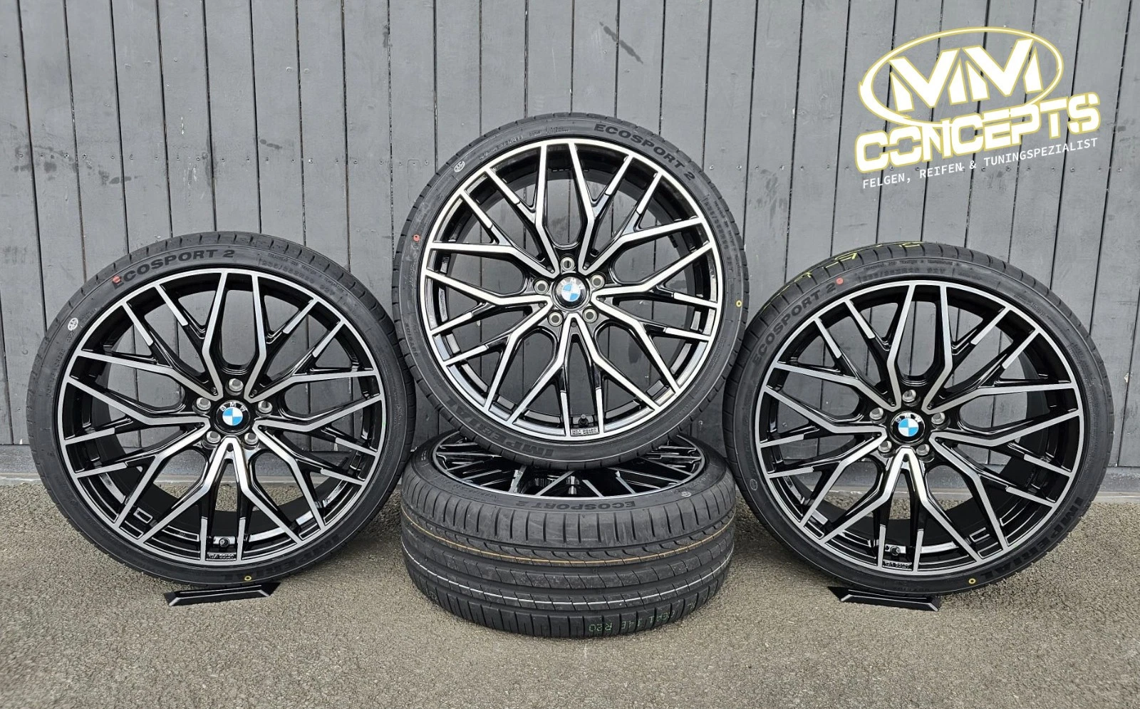 20 Zoll WH37 Alu Felgen für VW Scirocco Passat Arteon T-Roc Troc Tiguan R Line