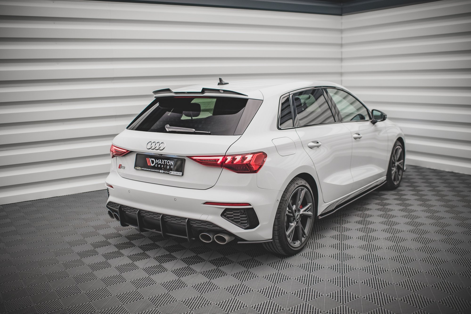 Street Pro Heck Ansatz Flaps passend für Audi S3 Sportback 8Y