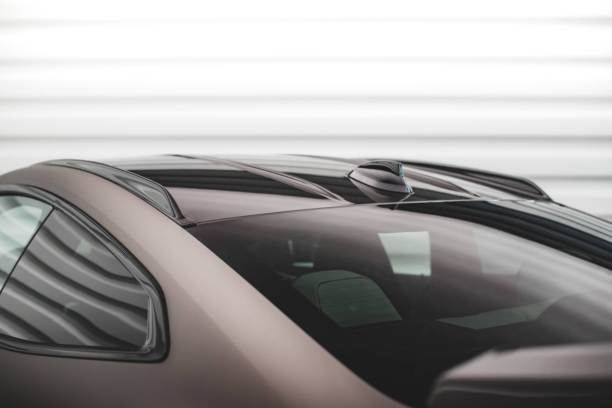 Carbon Fiber Dachschienen Spoiler passend für BMW M4 G82 / G82 FL