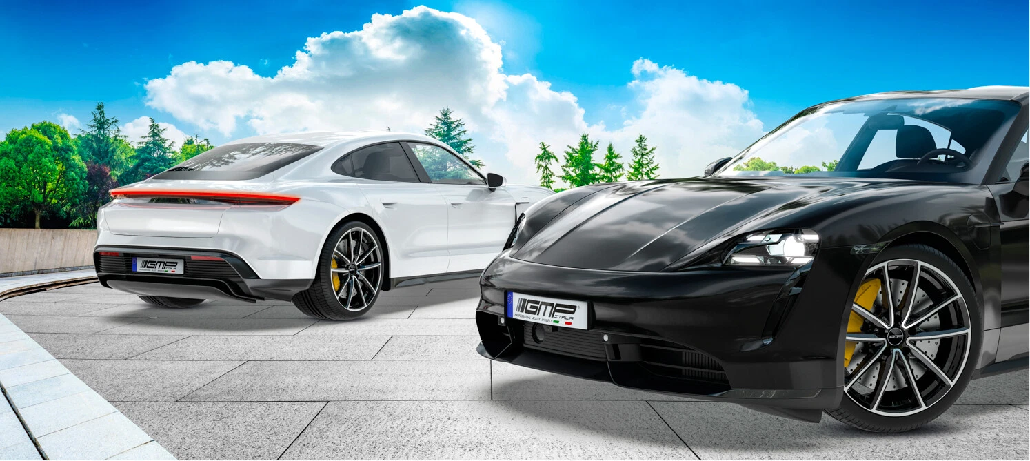 21 Zoll GMP Titan Alu Felgen 5x130 für Porsche Panamera 4S Turbo GTS Hybrid Neu
