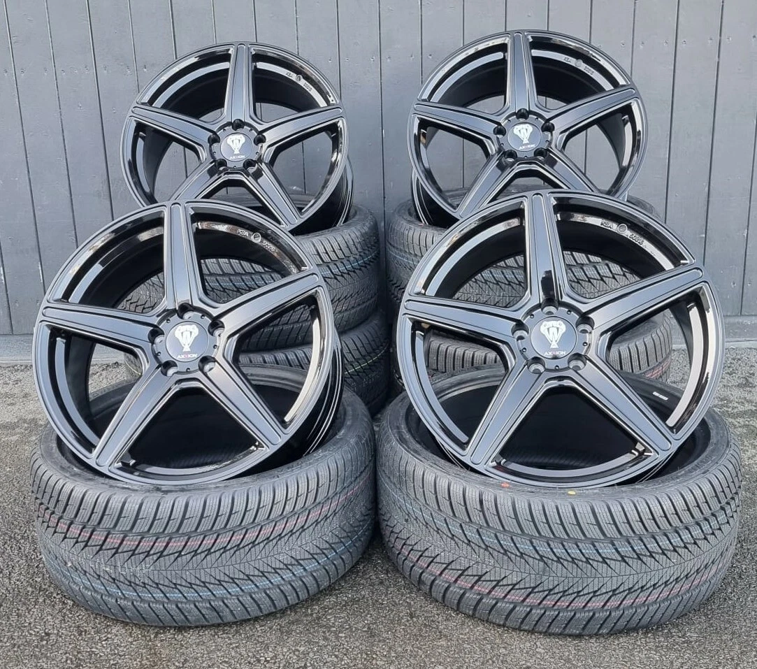 19 Zoll AX7 Alu Felgen für VW Passat CC Phaeton Scirocco R Sharan Tiguan R-Line