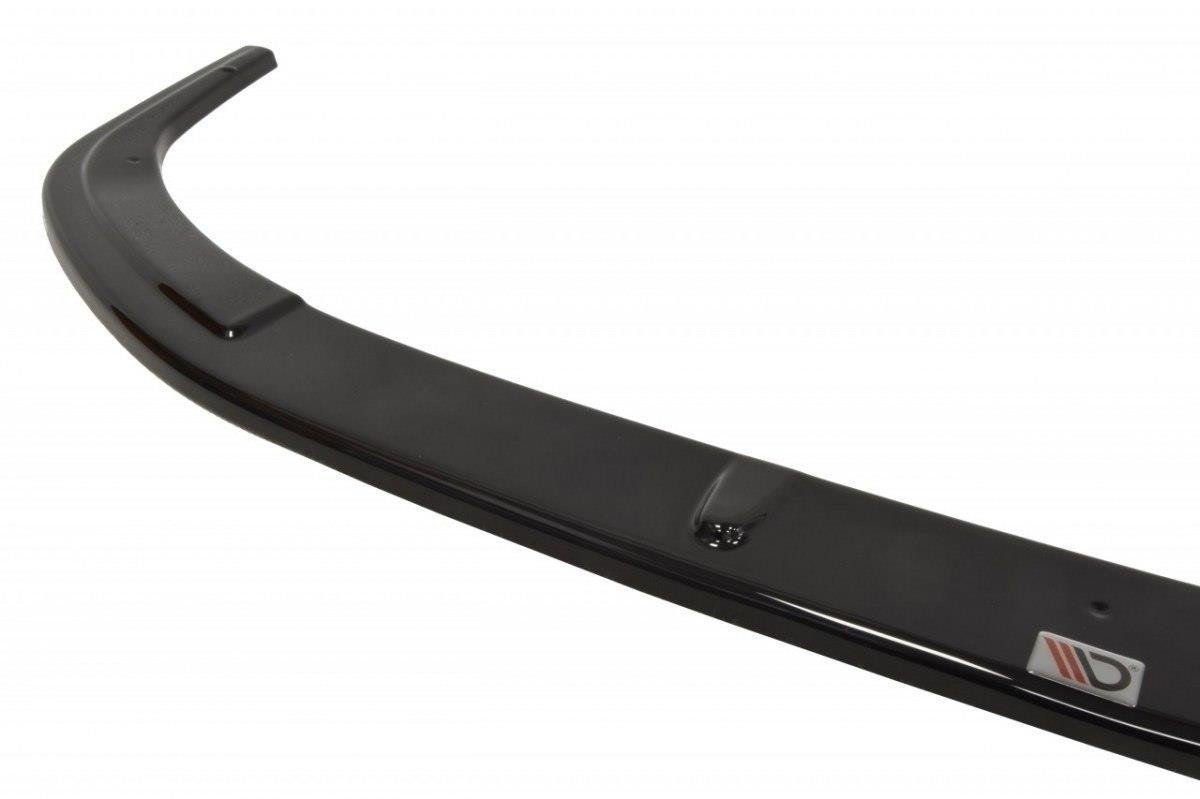 Street+ Spoilerlippe Front Ansatz V.2 passend für Mitsubishi Lancer Evo X schwarz Hochglanz