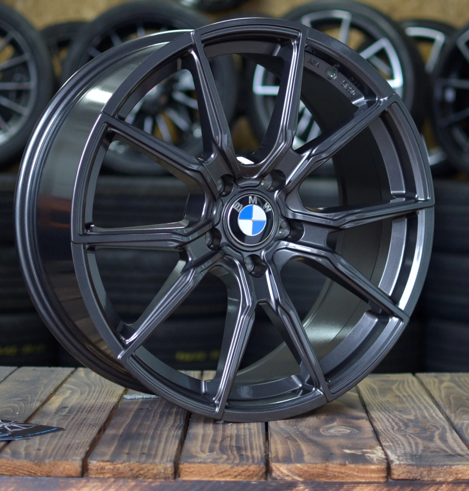 18 Zoll V1 Alu Felgen 5x120 et45 für BMW X3 X4 F25 F26 E83 M Paket Performance