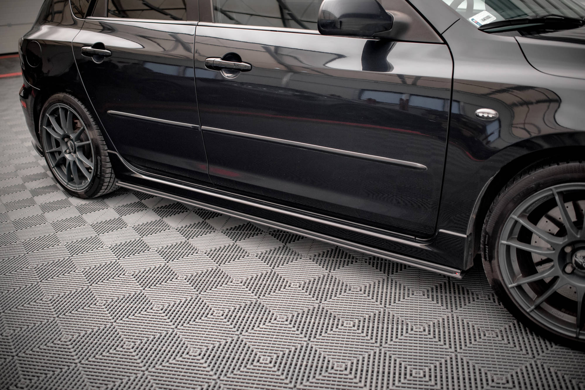 Street Pro Seitenschweller Leisten passend für Mazda 3 MPS Mk1