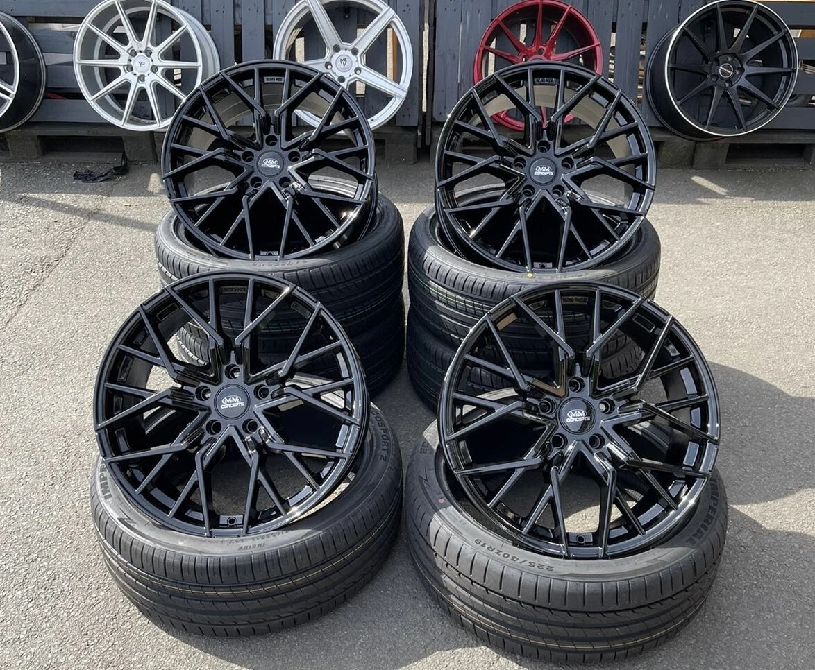 18 Zoll MM06 Felgen für VW Scirocco R Arteon T-ROC Tiguan R-Line Passat Sharan