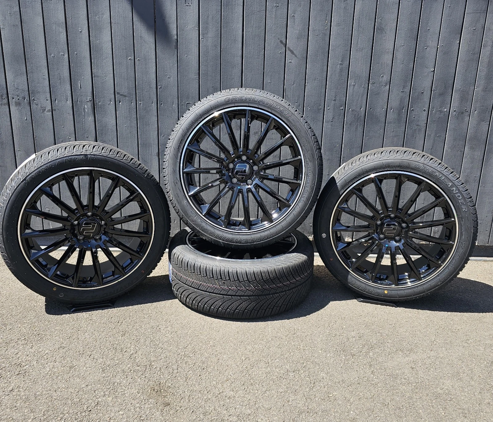 22 Zoll WH39 Alu Felgen für Mercedes AMG EQE-SUV 43 53 4Matic E2EQEX GLA 35 45 s