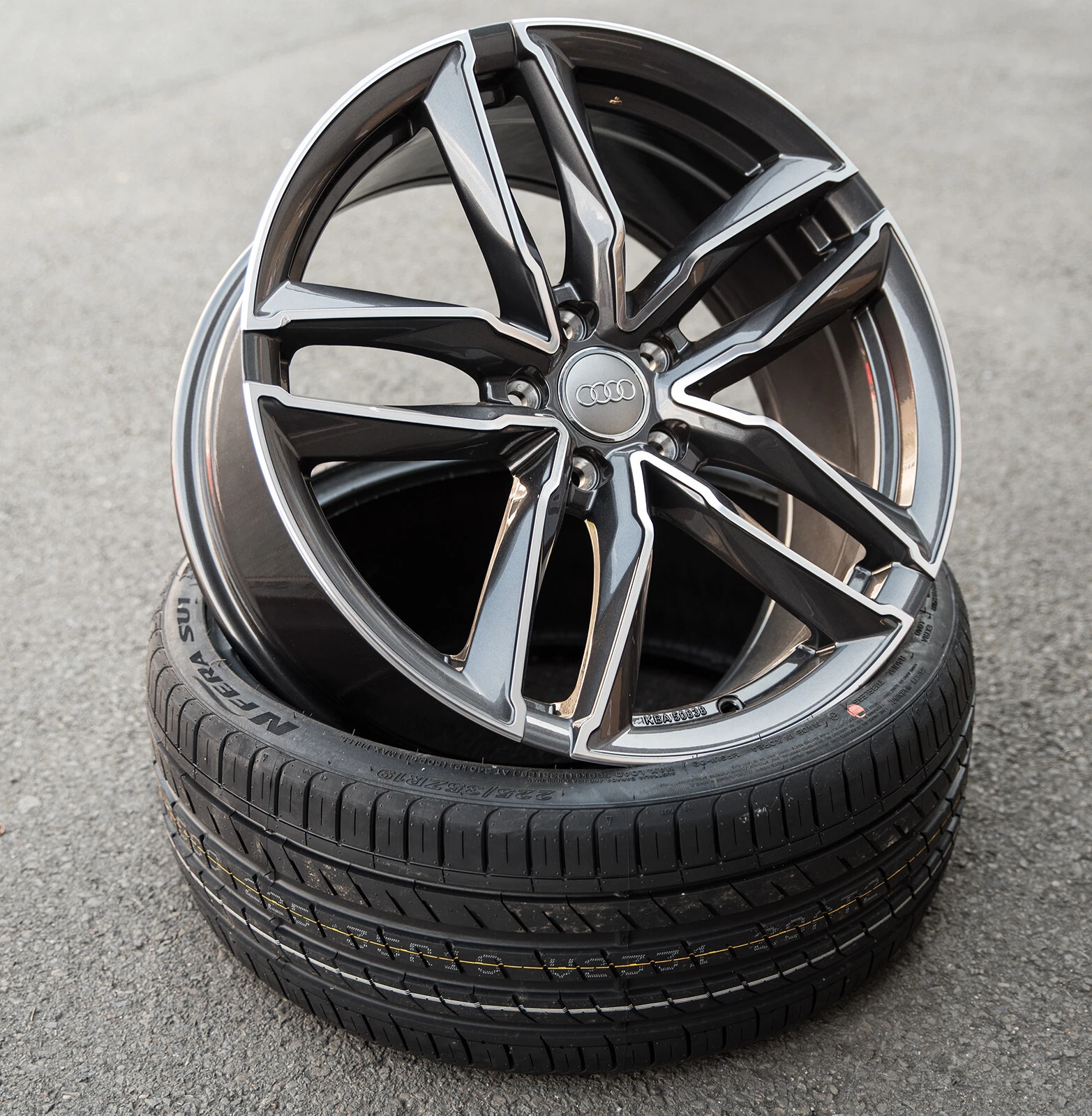 19 Zoll UA6 Felgen für VW Eos Jetta Passat 3C CC Variant Tiguan 5N T-Roc R Rline
