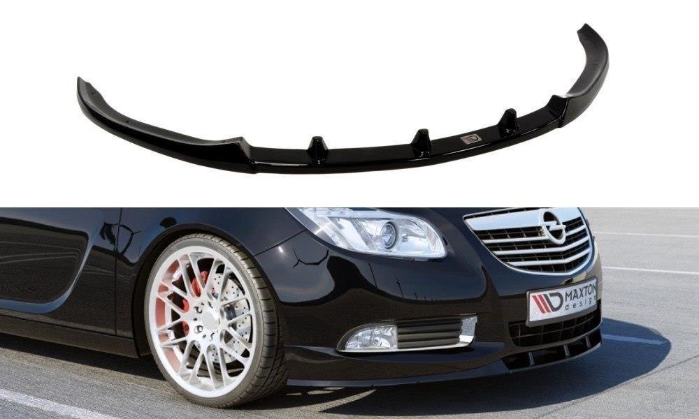 Street+ Spoilerlippe Front Ansatz passend für Opel Insignia OPC LINE NÜRBURG schwarz Hochglanz