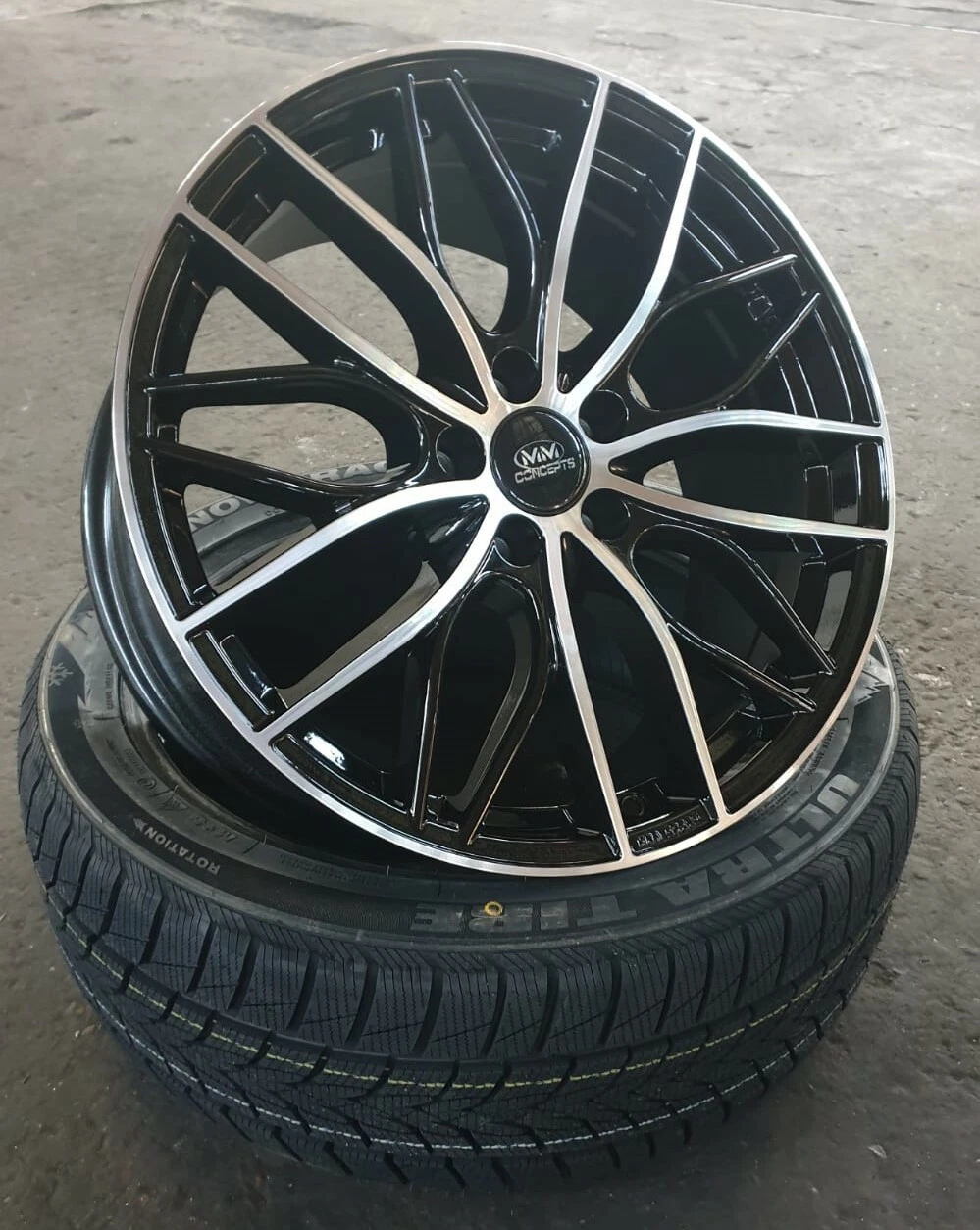 19 Zoll MM01 Alufelgen 5x112 et45 für Audi RS3 TTS Q3 Q2 GTI R AMG S-Line