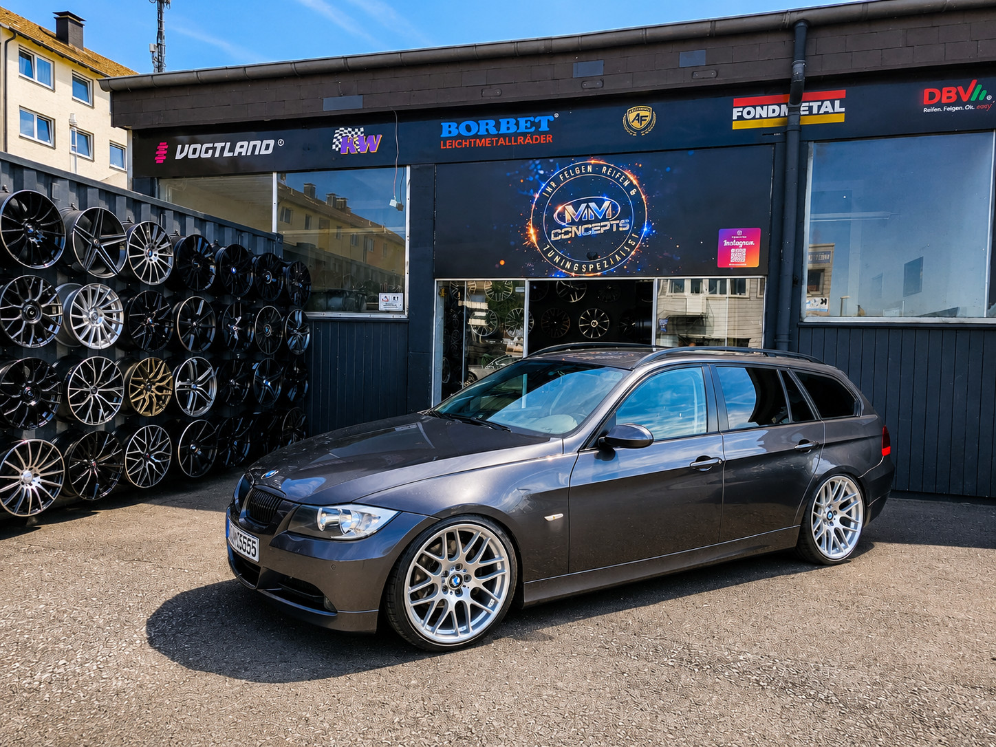 18 Zoll AC-MB4 Felgen für BMW 3er e46 e90 e91 e92 e93 e36 CSL M Paket X1 Z4 Z3