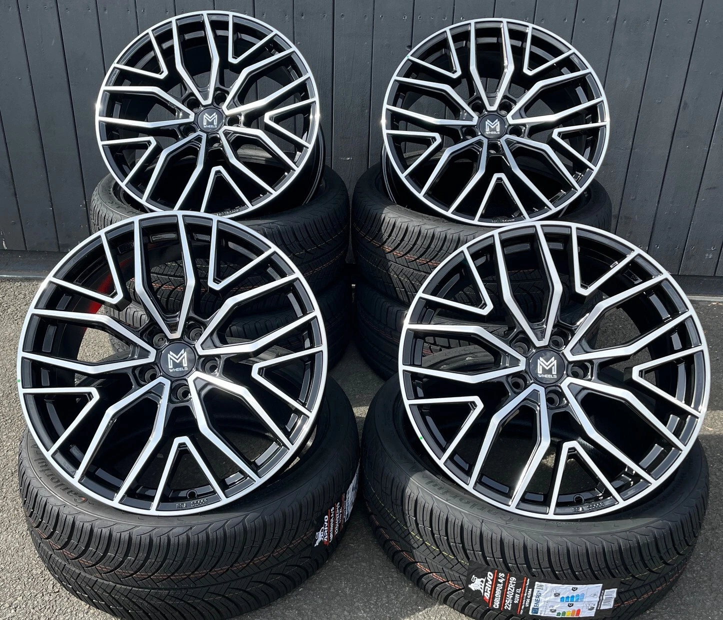 19 Zoll MM09 Alu Felgen für Mercedes V-Klasse Vito Viano 638 639 447 Marco Polo