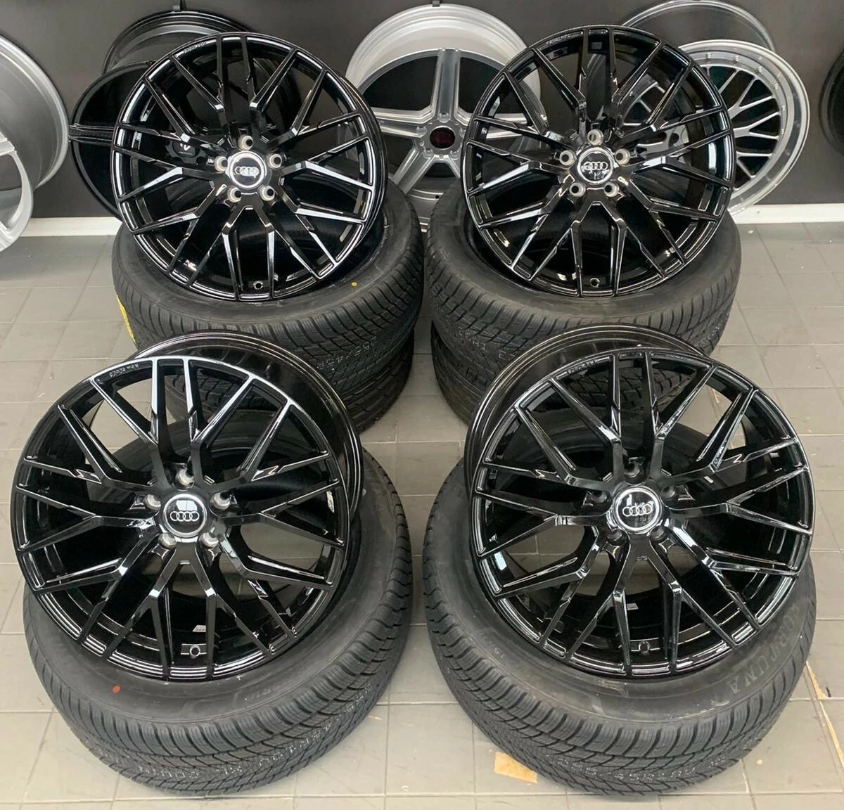 19 Zoll MAM RS4 Alufelgen 5x112 et45 für Audi RS3 TTS Q3 Q2 GTI R AMG S-Line TCR