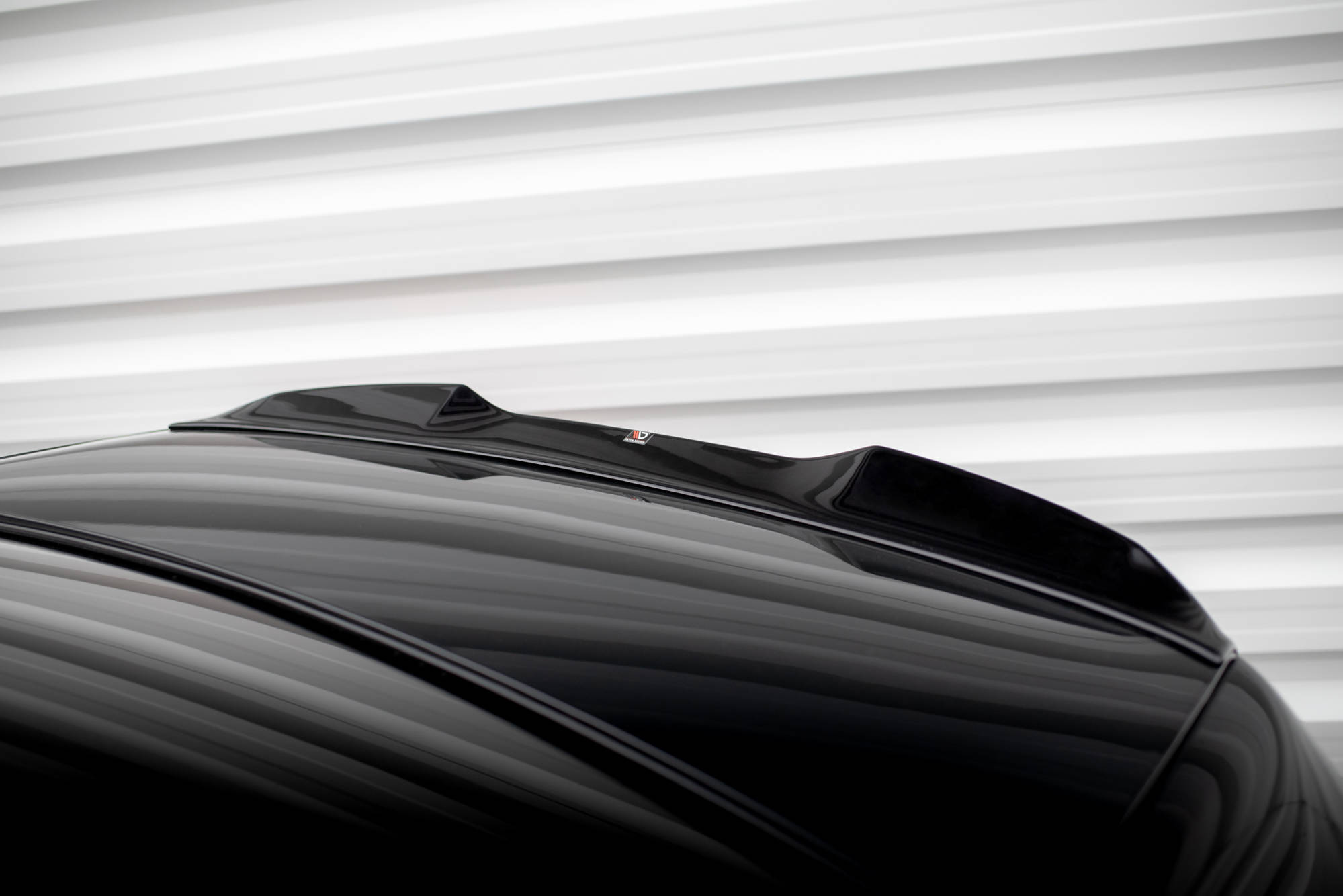 Heck Spoiler Aufsatz Abrisskante 3D passend für BMW 7 G70 schwarz Hochglanz