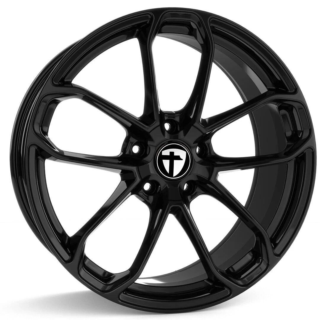 21 Zoll Tomason AR2 Alufelgen 5x114,3 für Tesla Model Y Felgen schwarz Neu