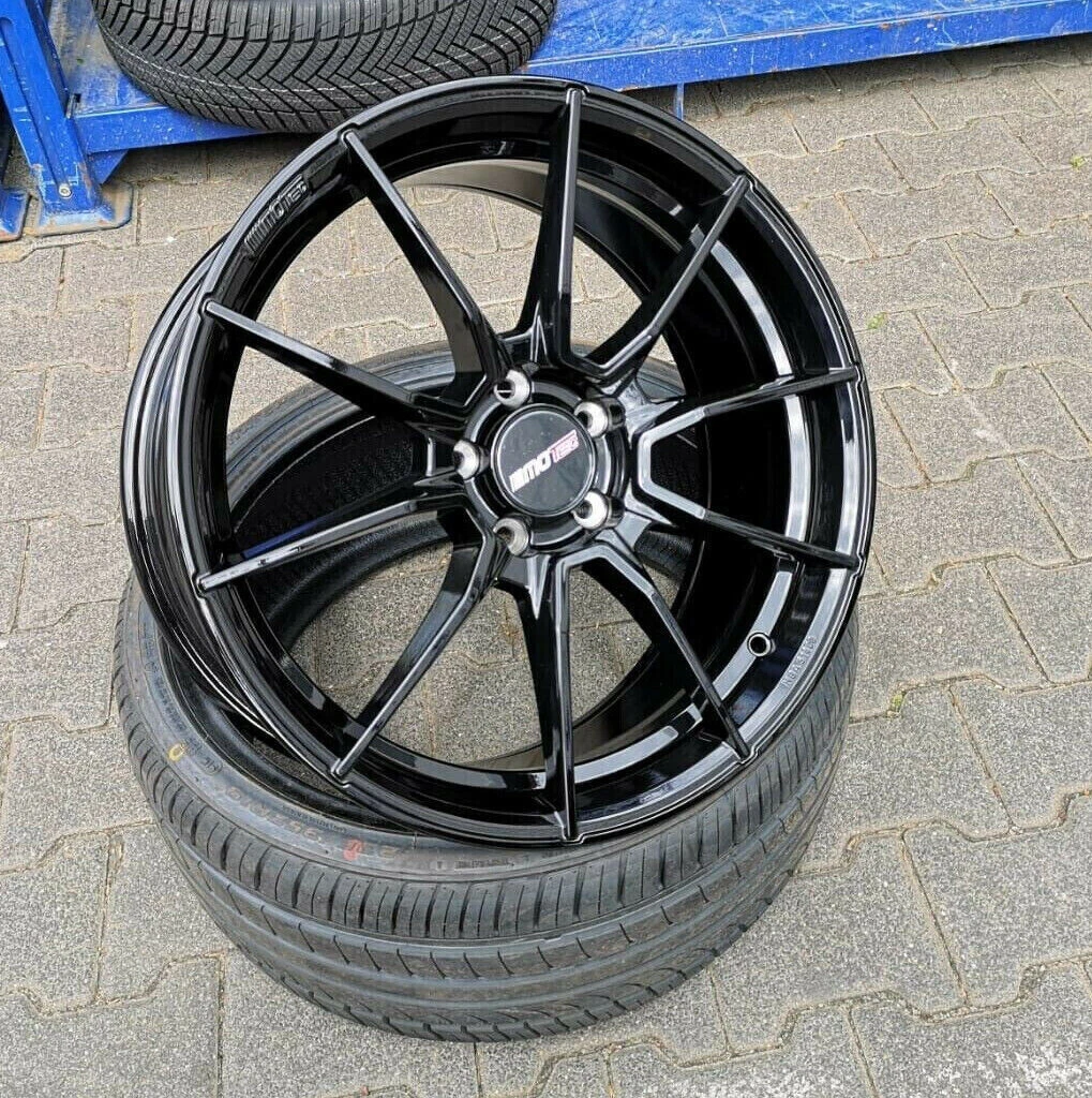 20 Zoll Motec Ultralight Alu Felgen für Tesla Model 3 Elektro Black Performance