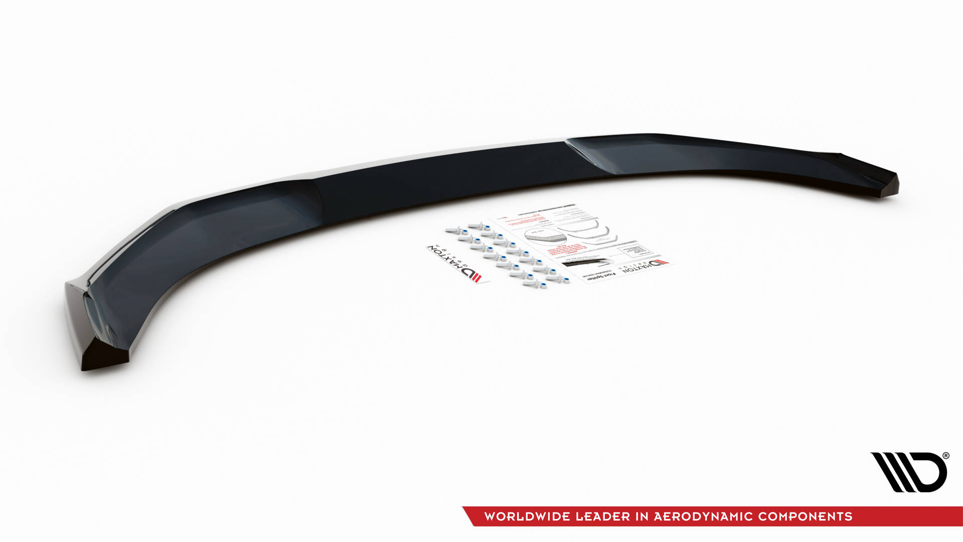 Street+ Spoilerlippe Front Ansatz V.1 passend für Nissan 370Z Nismo FL schwarz Hochglanz