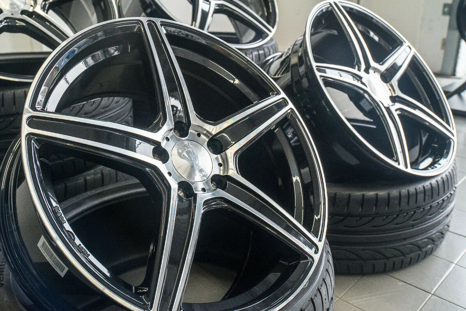 19 Zoll AX7 Felgen für Skoda Kodiaq VW Arteon R Passat Alltrack Scirocco Tiguan
