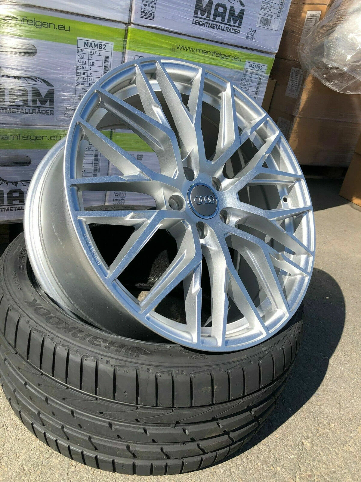 18 Zoll RS4 Alu Felgen für Mercedes CLA Shooting Brake 45 AMG W207 GLA GLK Neu