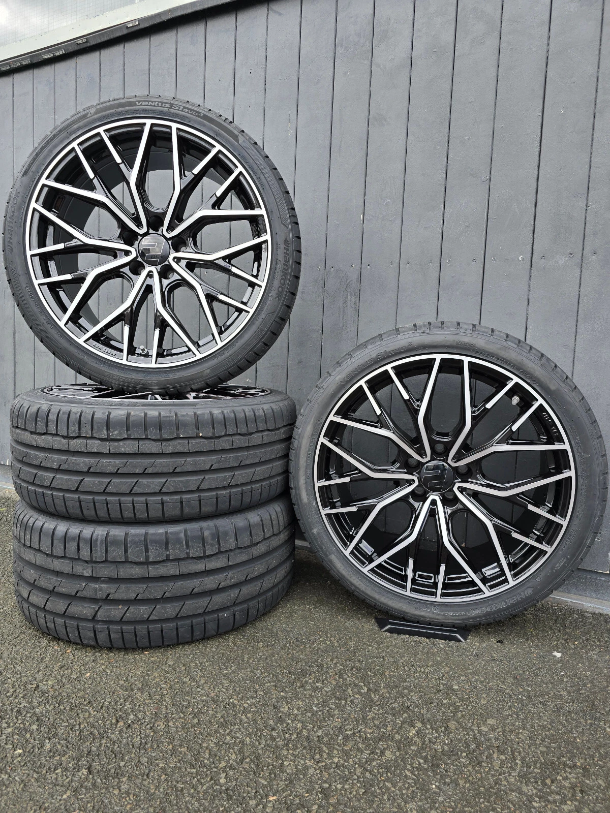 18 Zoll WH37 Alu Felgen für VW Touran II 1T Rline T-ROC Cabrio Troc R GTI Golf
