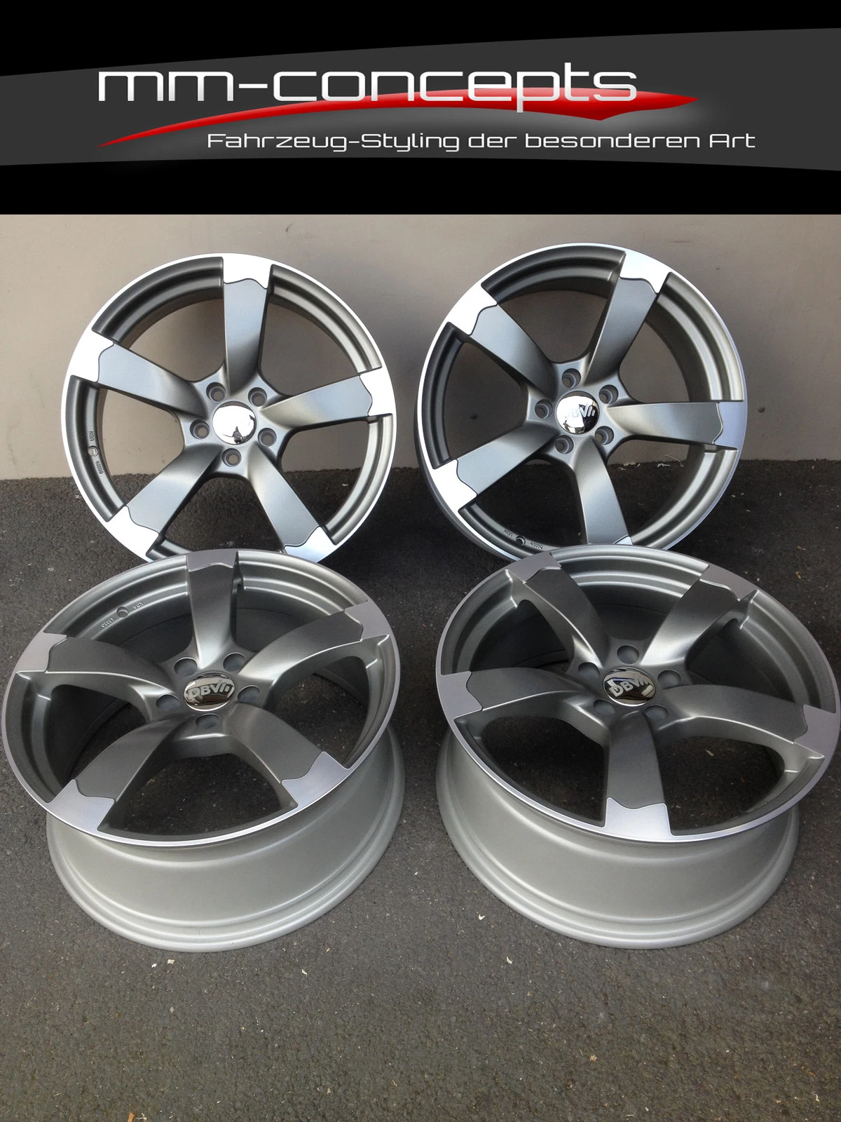 19 Zoll Felgen für Audi TT A3 A6 VW Passat 3C Golf 5 6 7 GTI R32 R Seat Leon Alu
