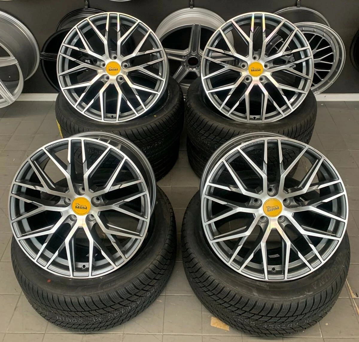 18 Zoll RS4 Alu Felgen für Audi A4 B8 8K Mercedes GLA V B Klasse Viano Vito Neu