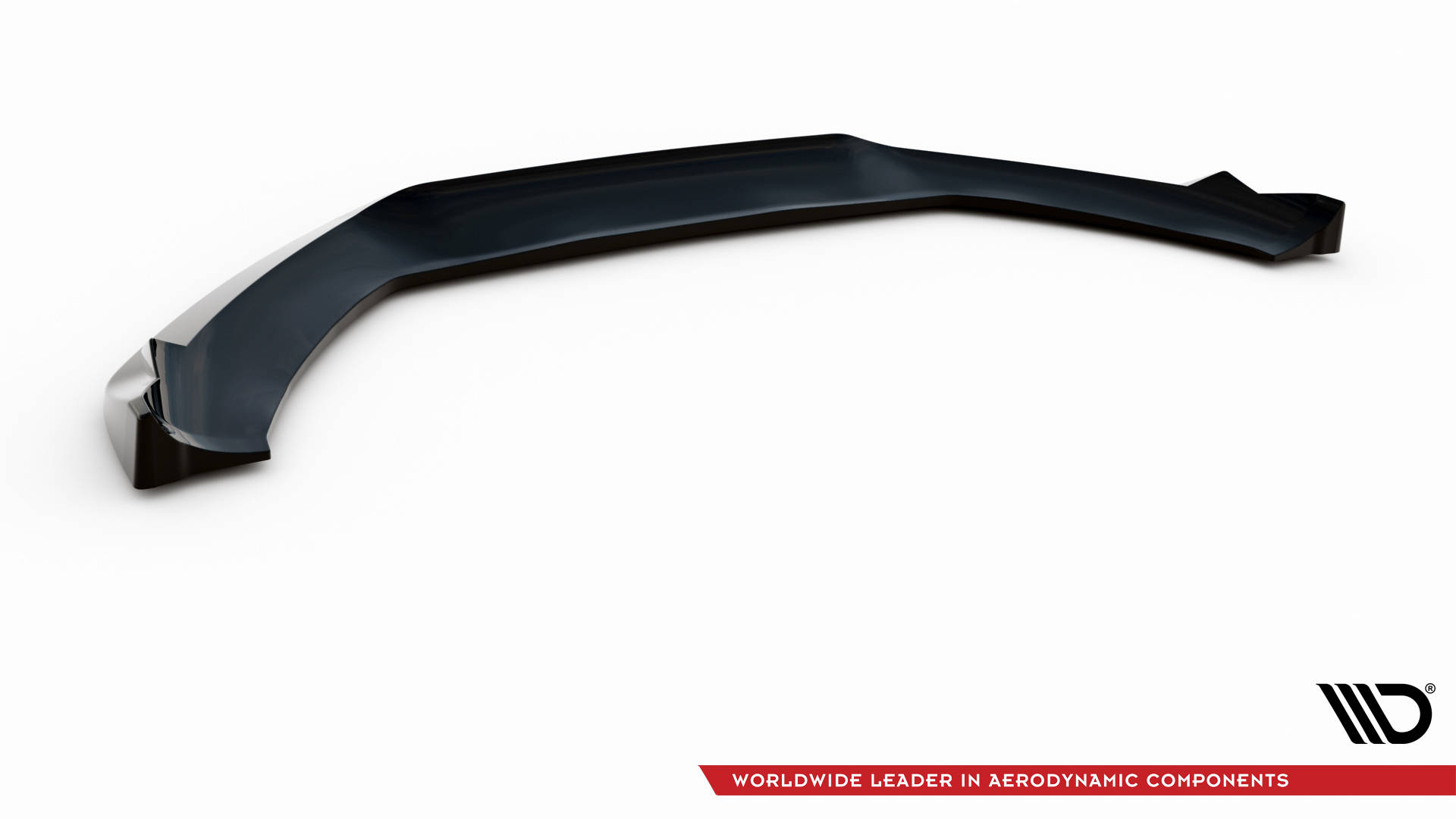 Street+ Spoilerlippe Front Ansatz V.2 passend für Audi A5 Coupe / Sportback 8T FL schwarz Hochglanz
