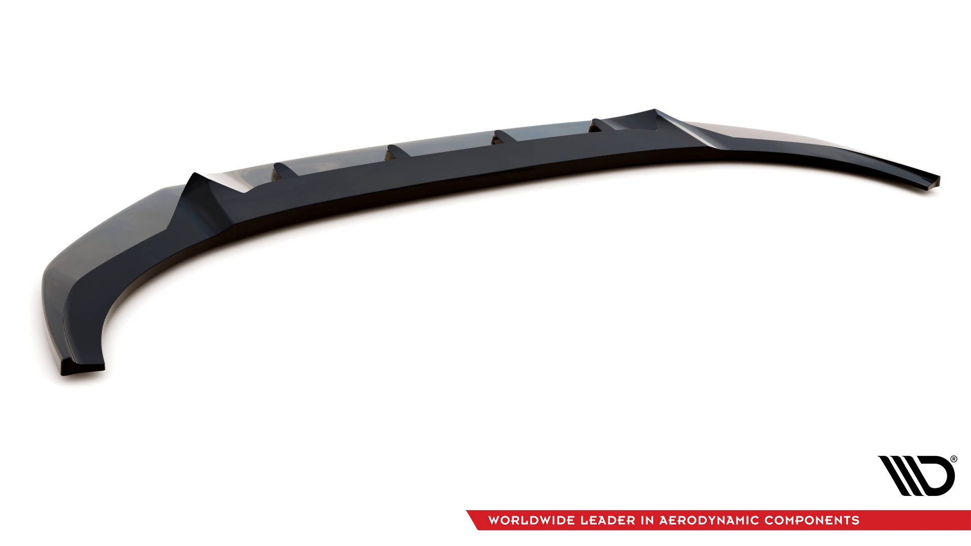 Street+ Spoilerlippe Front Ansatz V.2 passend für Audi RSQ8 Mk1 schwarz Hochglanz
