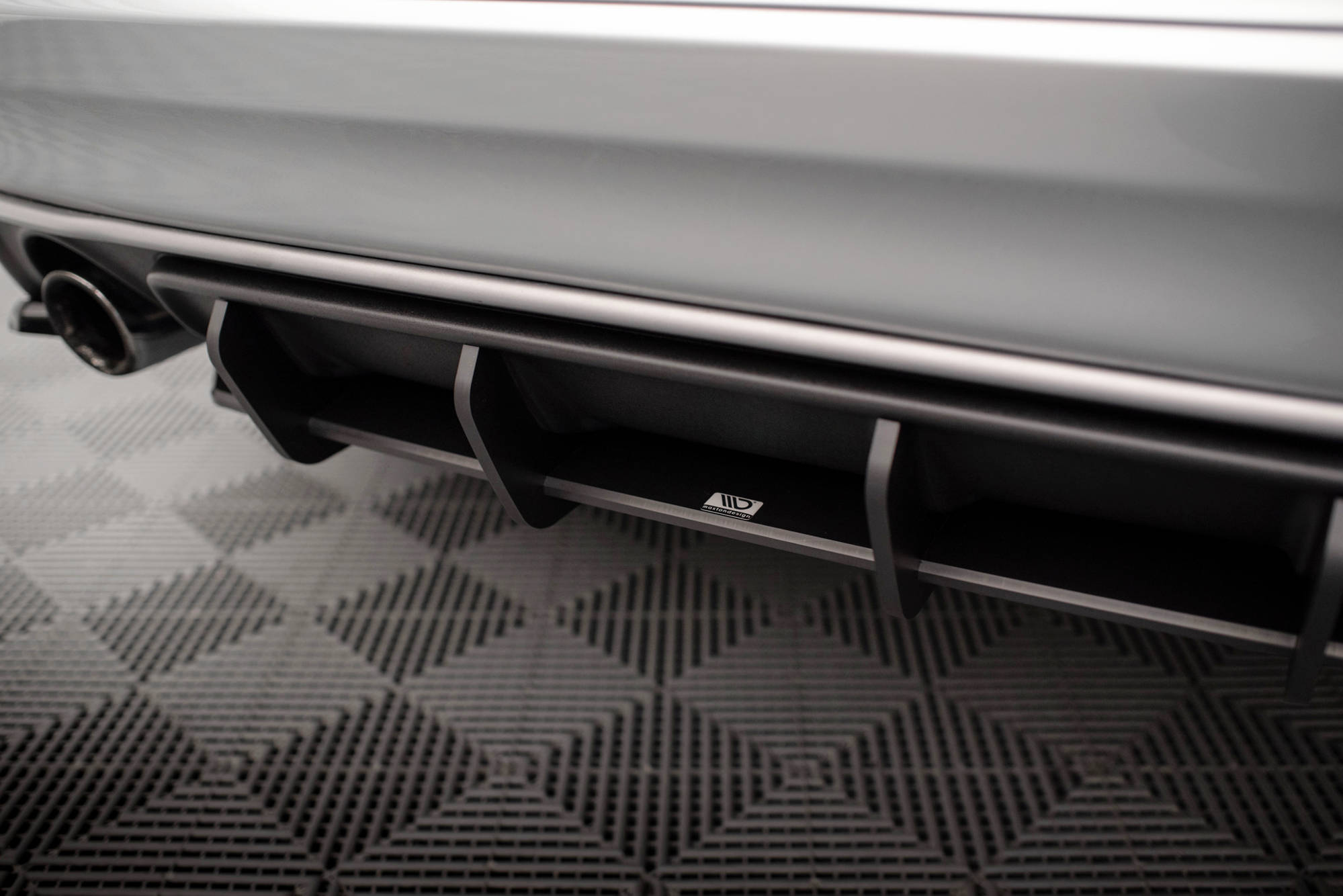 Street Pro Heckschürze Heck Ansatz Diffusor passend für Volvo XC60 R-Design Mk1 FL