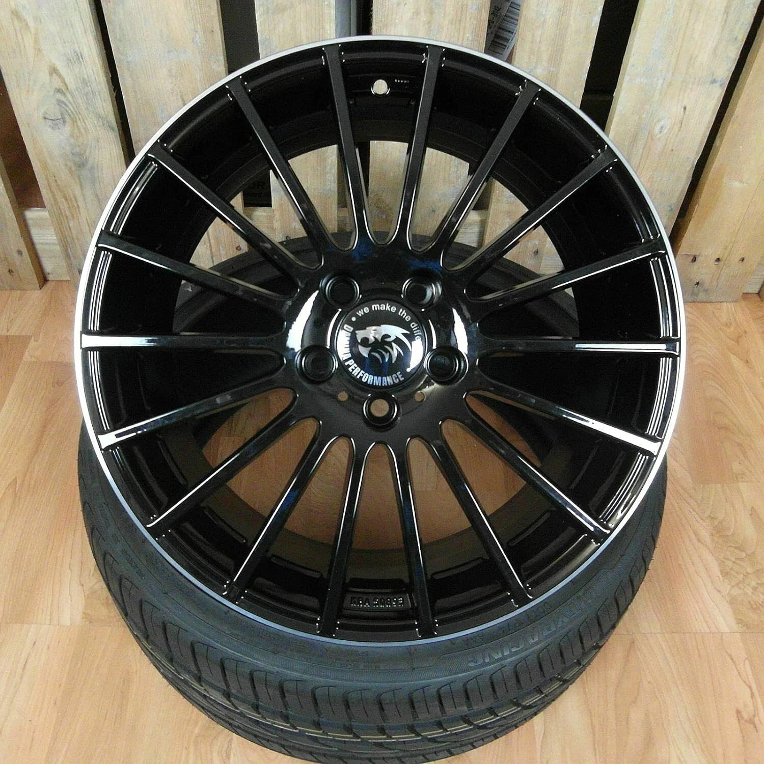 18 Zoll Damina DM07 Alu Felgen 5x112 für Mercedes Audi Skoda Seat VW AMG