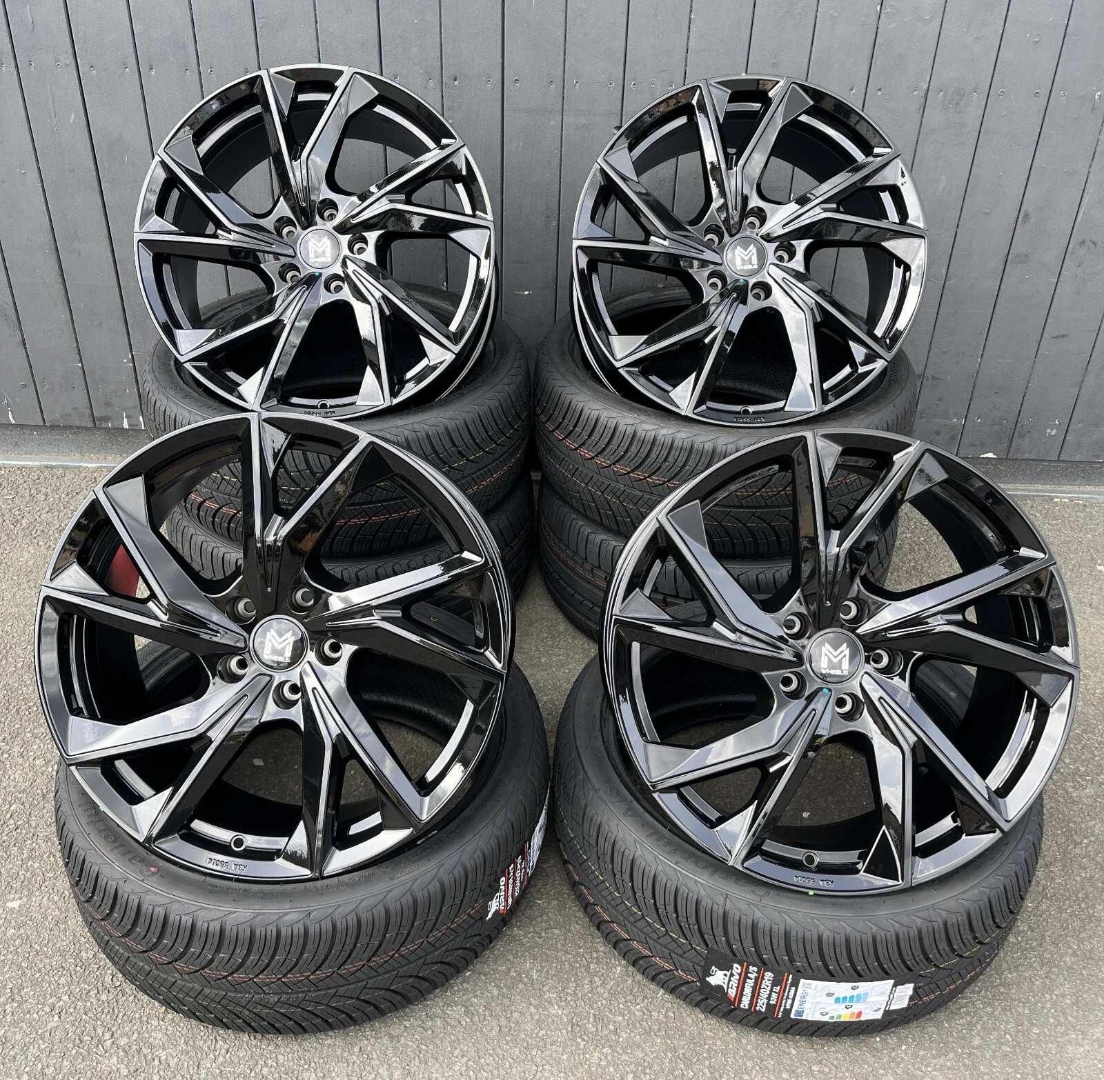 20 Zoll MM07 Felgen für VW Tiguan MK1 MK2 R-Line Allspace Scirocco R Audi A4 A5