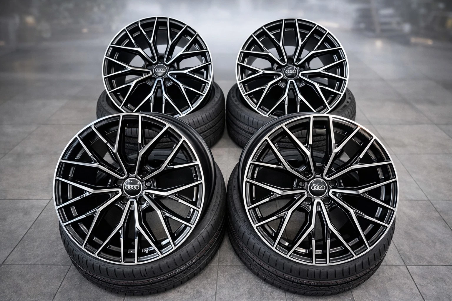 20 Zoll WH37 Alu Felgen für Audi A4 S4 A5 S5 A6 S6 B8 B10 F2 C7 C8 S-Line Avant