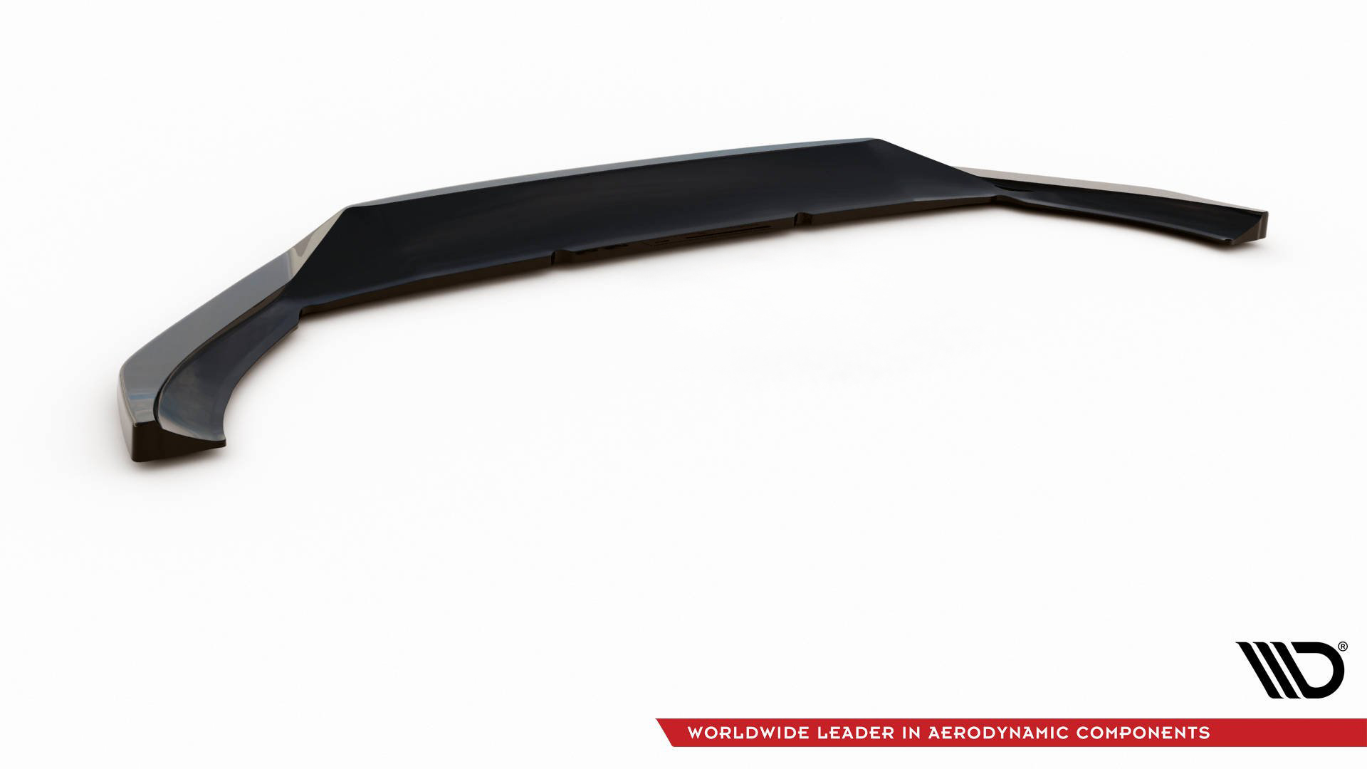 Street+ Spoilerlippe Front Ansatz V.1 passend für Volvo XC60 Mk2 R-Design schwarz Hochglanz