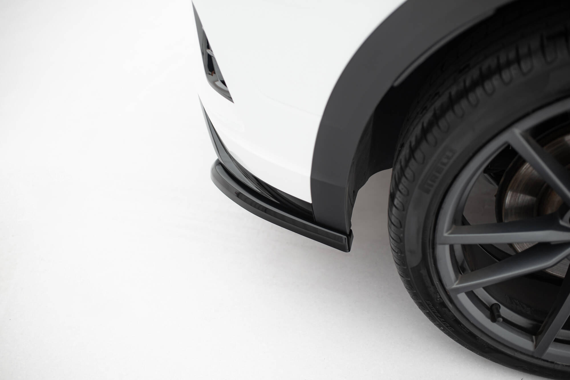 Street+ Heck Ansatz Flaps passend für VW T-Roc R Mk1 schwarz Hochglanz