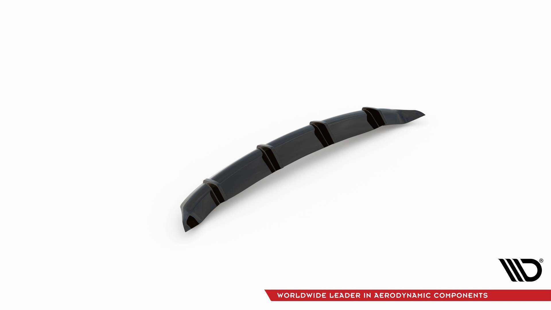 Street+ Heck Ansatz Diffusor passend für Lexus IS F Mk2 schwarz Hochglanz