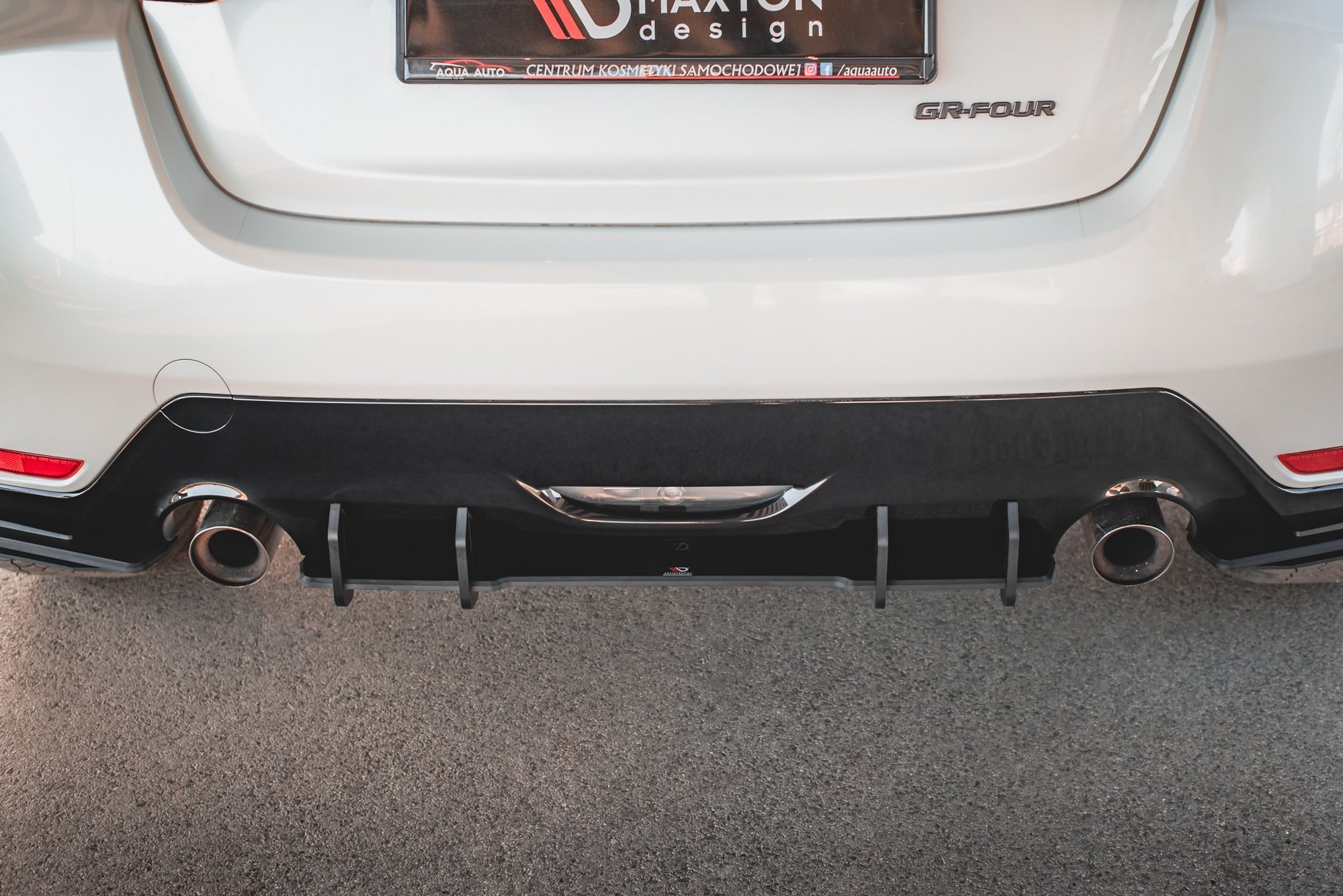 Street Pro Heckschürze Heck Ansatz Diffusor passend für Toyota GR Yaris Mk4