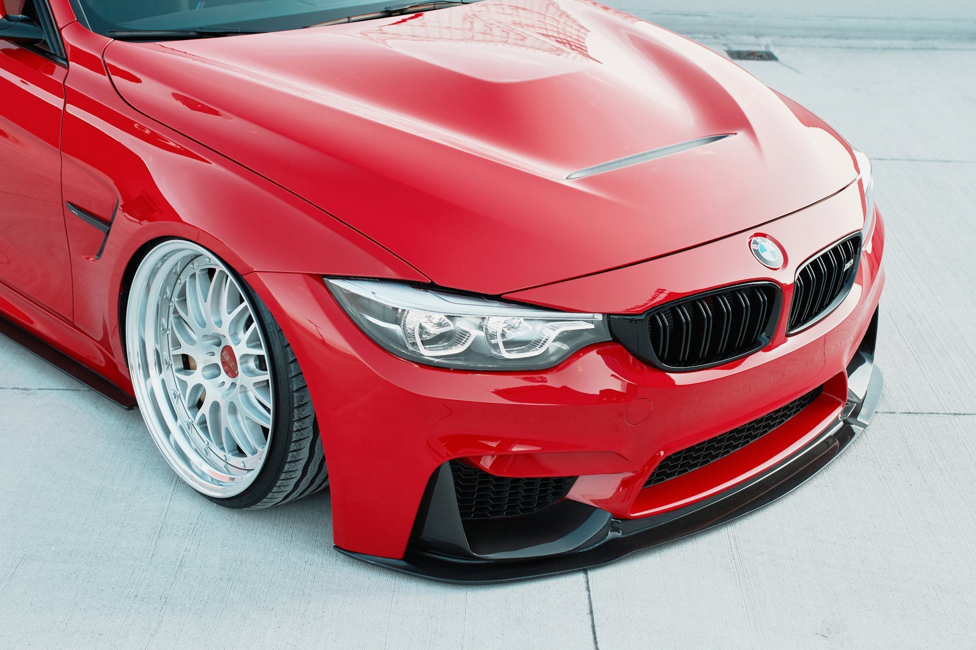 Spoilerlippe Front Ansatz passend für BMW M3 F80