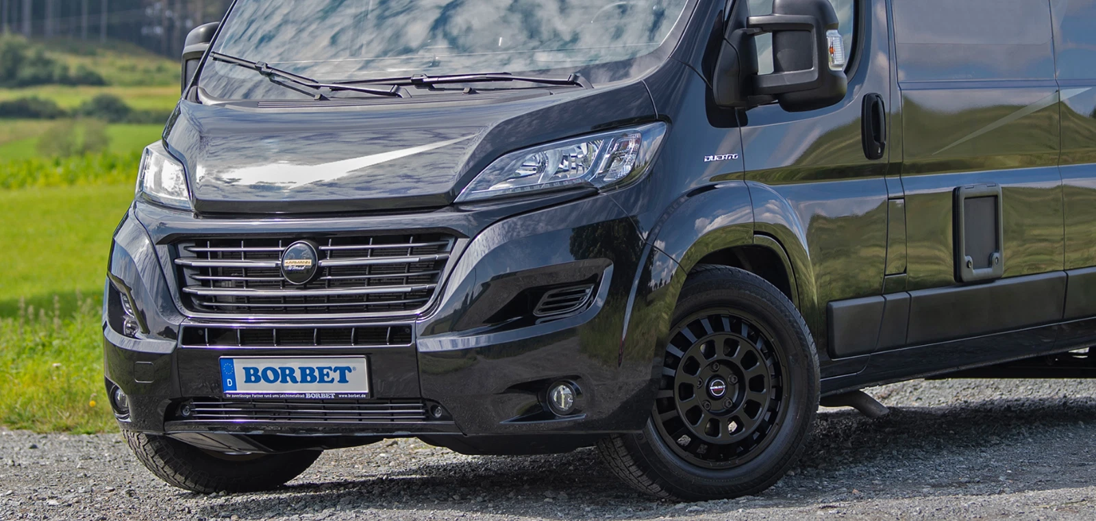 18 Zoll CW7 Borbet Alu Felgen für VW Amarok Touareg T5 T6 T6.1 T7 Bus Offroad